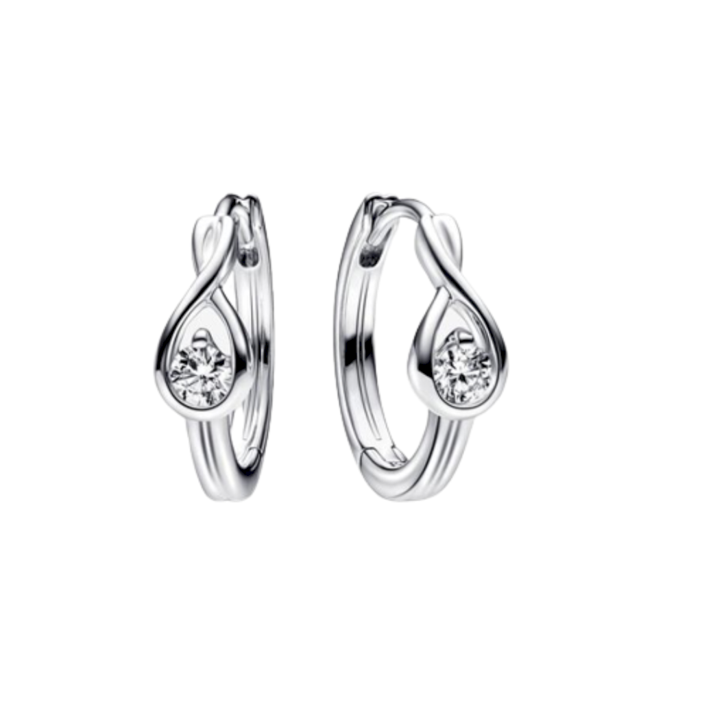 BRINCO ARGOLA  HOOP - PRATA 925