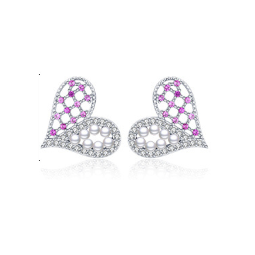 BRINCO CORAÇÃO LUXUOSO - PRATA 925