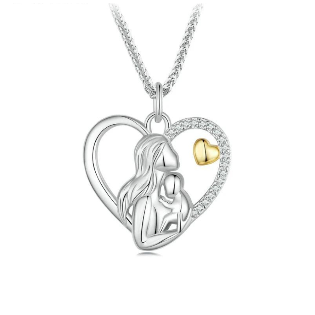 COLAR AMOR DE MÃE- PRATA 925