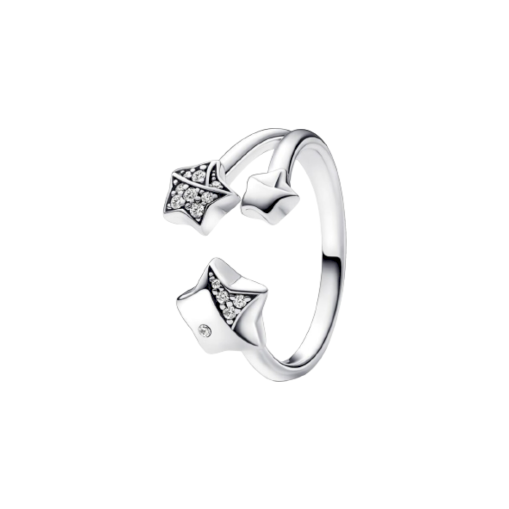 ANEL ESTRELA DA SORTE PAN - PRATA 925