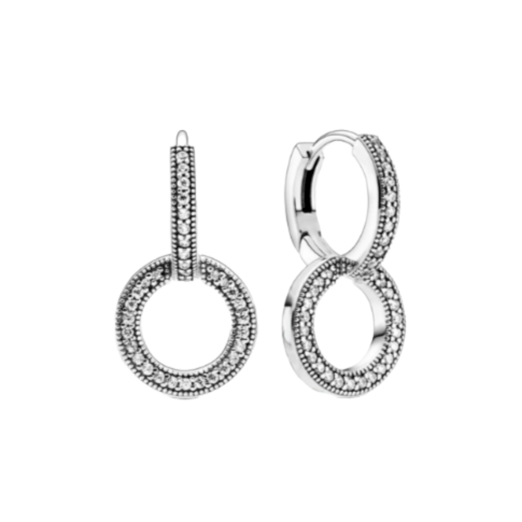 BRINCO ARGOLA ZIRCONIAS PAN