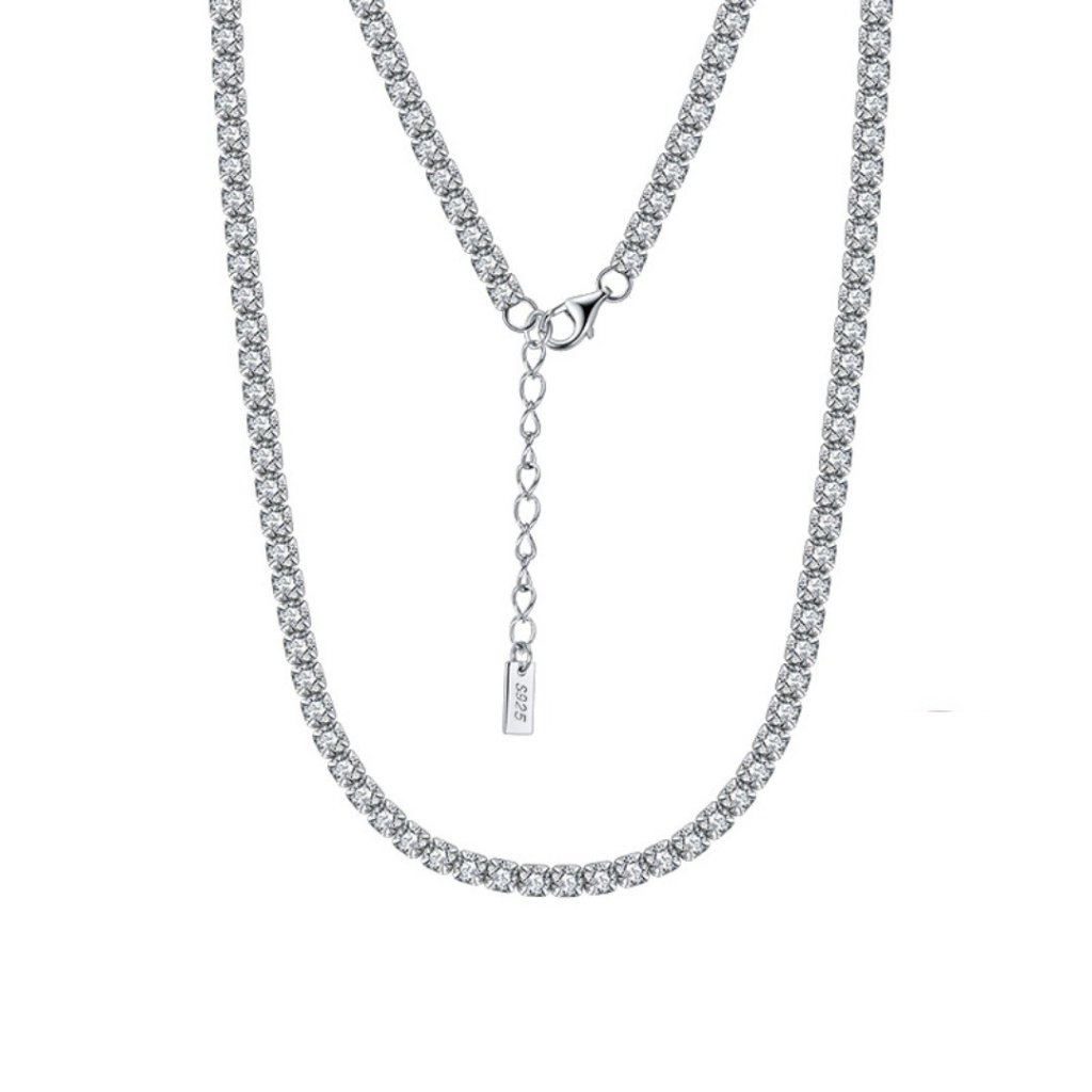 COLAR RIVIERA ZIRCÔNIA PRATA 925