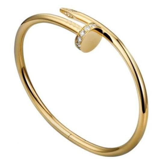 PULSEIRA PREGO CARTIER DOURADA