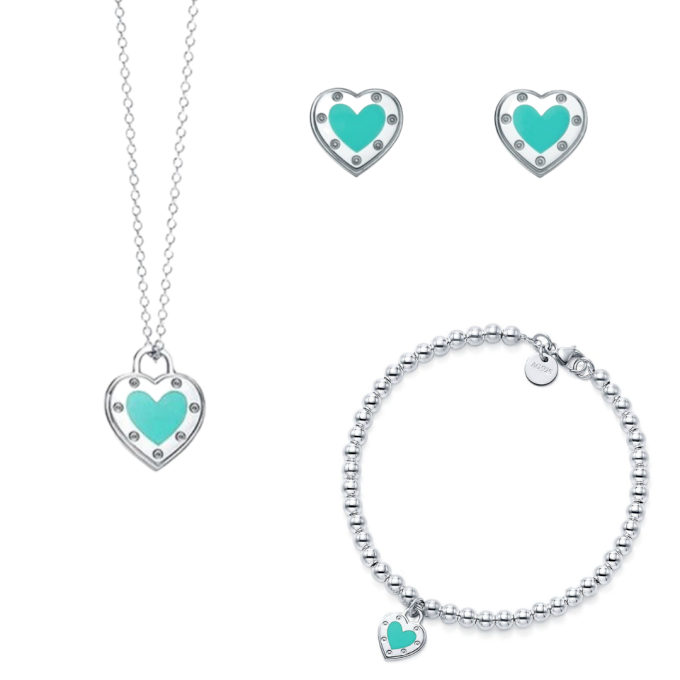 CONJUNTO TIFFA EXCLUSIVO - PRATA 925