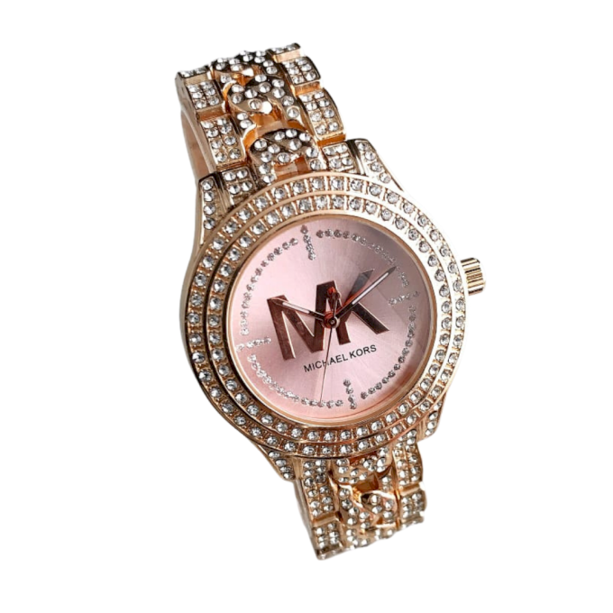 RELÓGIO MK ROSE CRAVEJADO