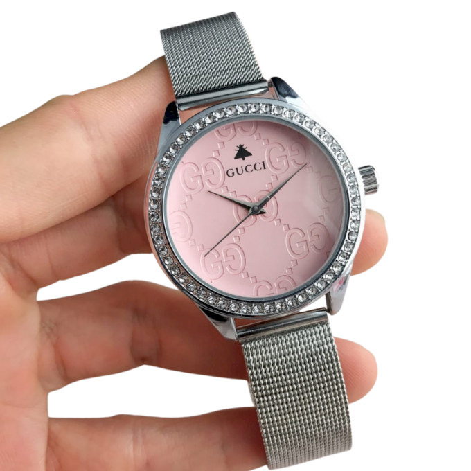 RELÓGIO GG ROSA 