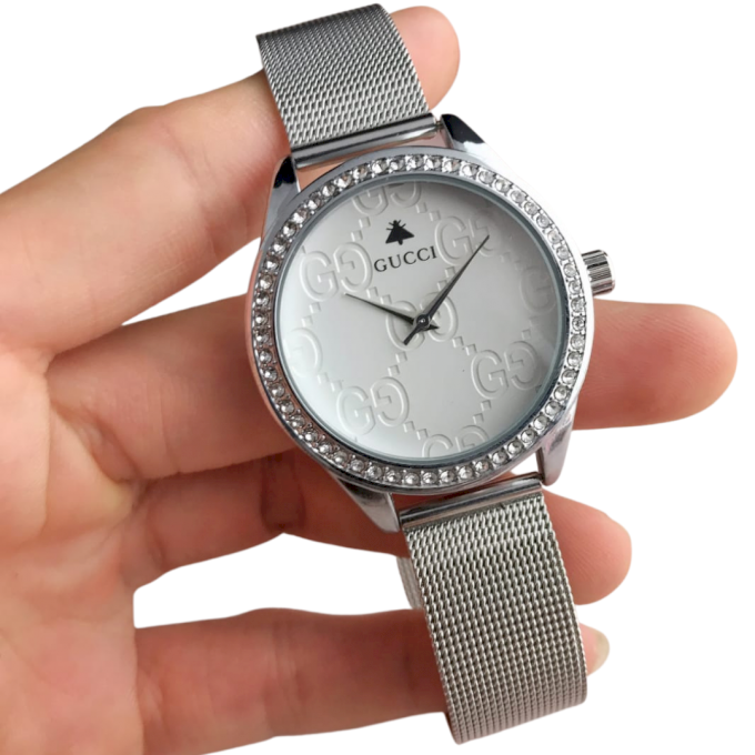 RELÓGIO GG BRANCO