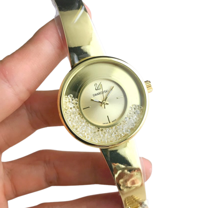 RELÓGIO SWA DOURADO