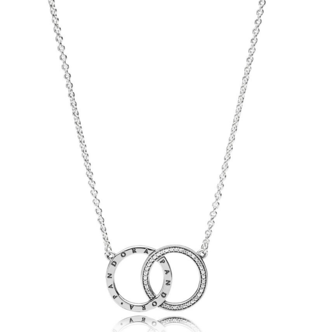 COLAR CIRCULOS PAN - PRATA 925