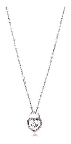 COLAR CADEADO PAN- PRATA 925