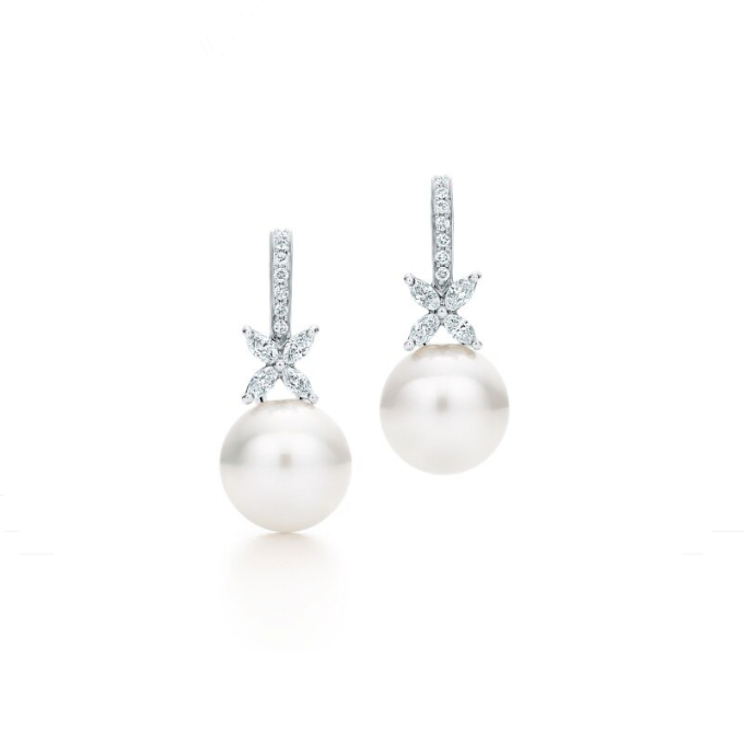 BRINCO PÉROLA TIFFA - PRATA 925