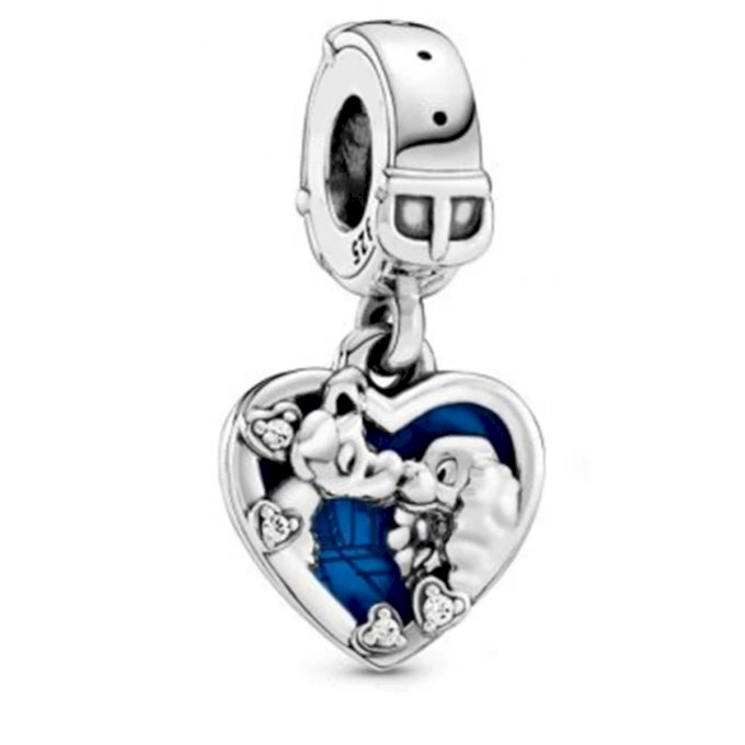 BERLOQUE DAMA E O VAGABUNDO PAN - PRATA 925