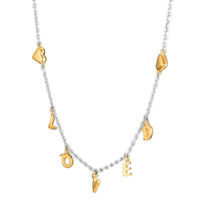 COLAR LOVE PAN - PRATA 925