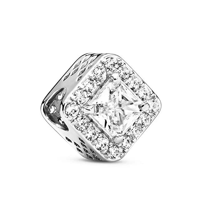 BERLOQUE QUADRADO PAND - PRATA 925