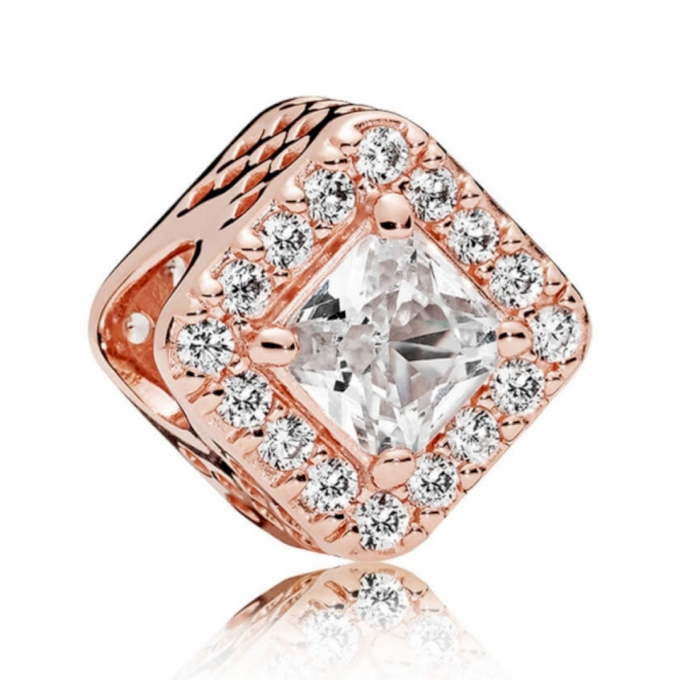 BERLOQUE QUADRADO ROSE PAND