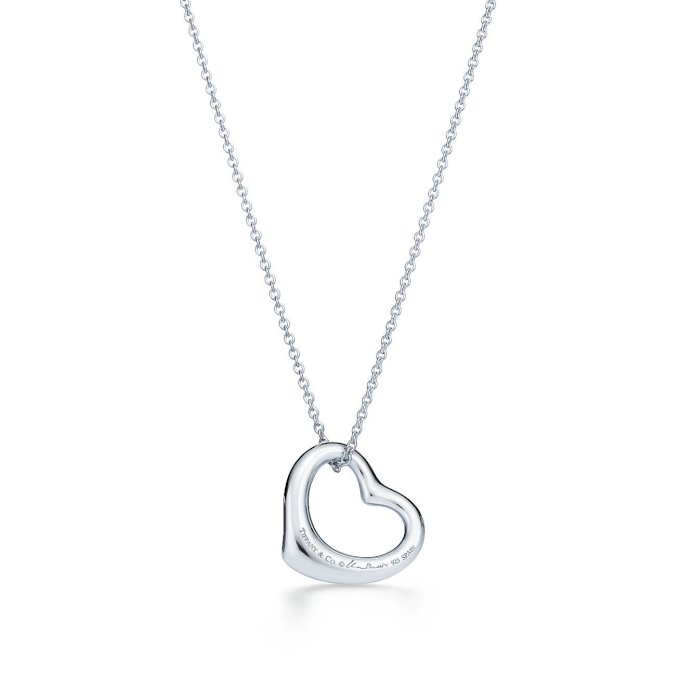 COLAR CORAÇÃO ELSA TIFFA - PRATA 925