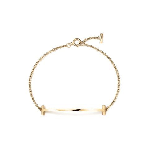 PULSEIRA SMILE TIFFA - BANHO A OURO 18K