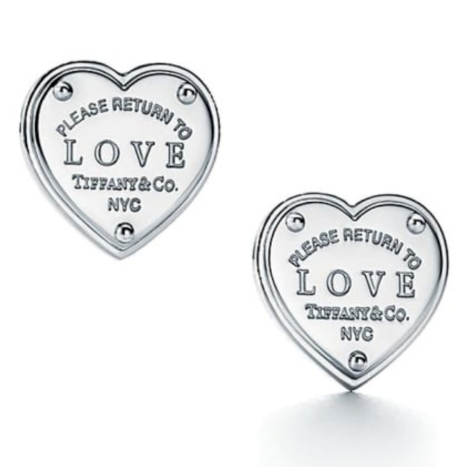 BRINCO LOVE HEART TIFFA - PRATA 925