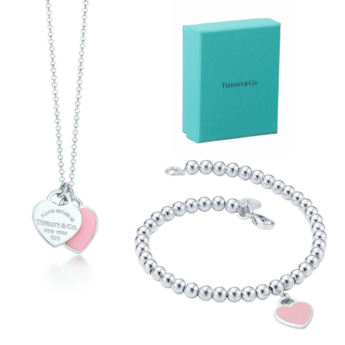 CONJUNTO TIFFA PINK + CAIXA BLUE 