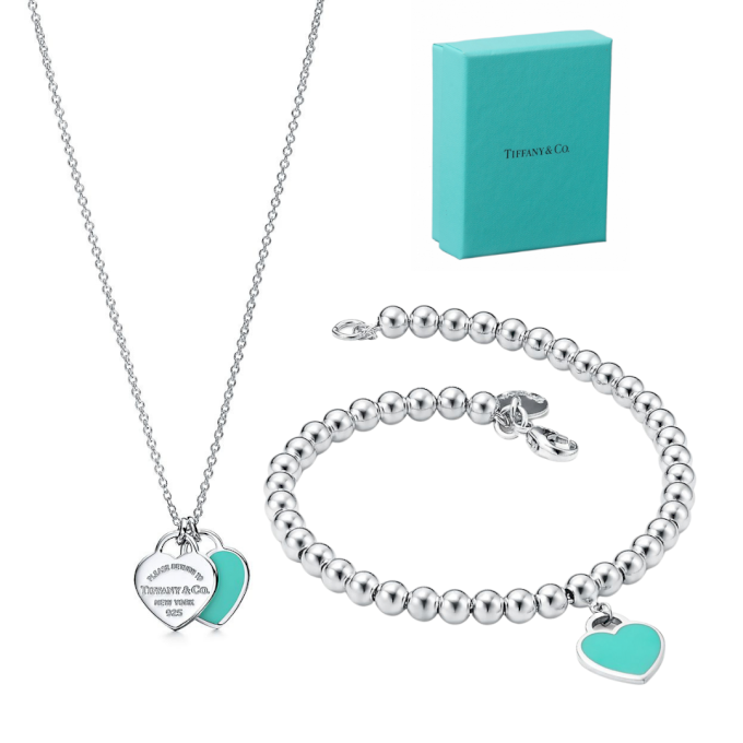 CONJUNTO TIFFA CYAN + CAIXA BLUE 