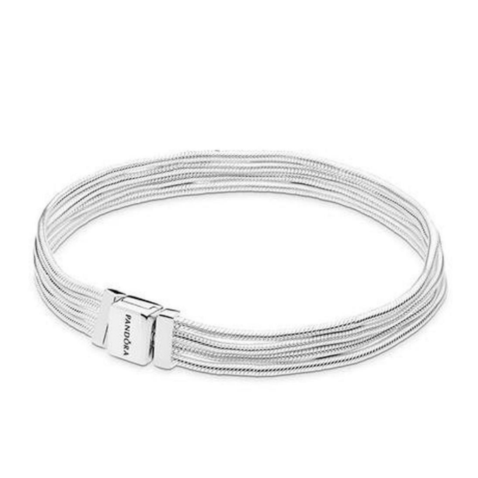 PULSEIRA MULTIFIOS PAND - PRATA 925