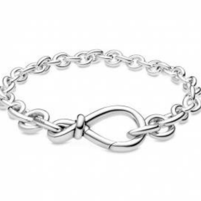 PULSEIRA CORRENTE SILVER PAND - PRATA 925