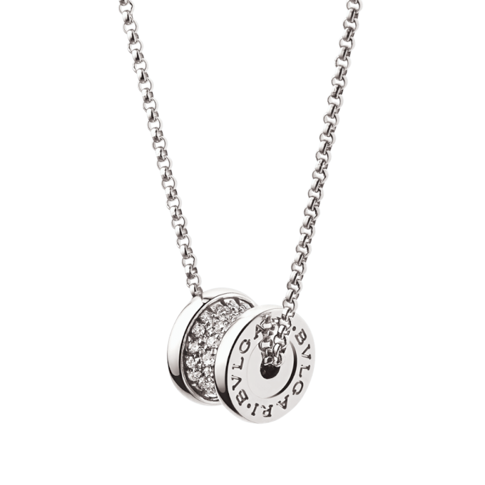 COLAR BV CRAVEJADO PRATA - PRATA 925