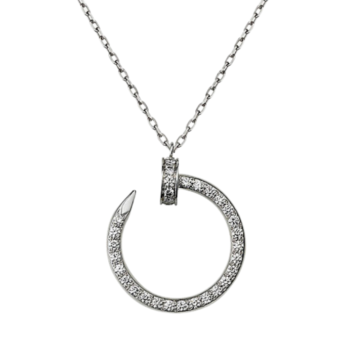 COLAR CART CLOU PRATA EXCLUSIVO - PRATA 925