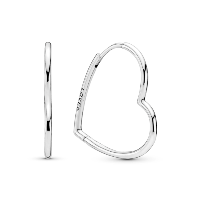 BRINCO CORAÇÃO BIG PAND - PRATA 925