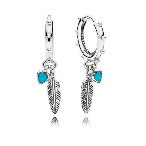 BRINCO SPIRITUAL FEATHERS PAND - PRATA 925