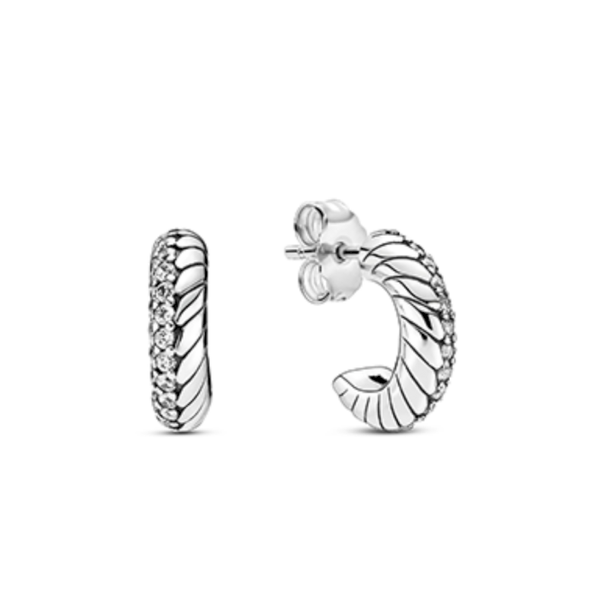 BRINCO SNAKE PAND - PRATA 925