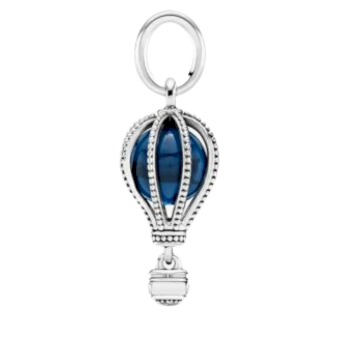 BERLOQUE BALÃO AZUL PAND - PRATA 925