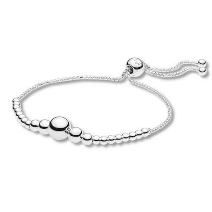 PULSEIRA ESFERAS PAND - PRATA 925