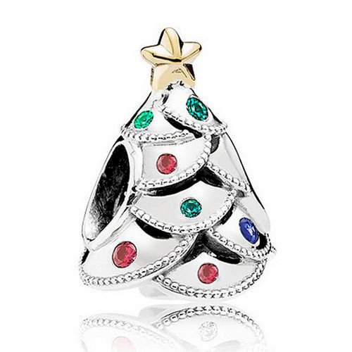 BERLOQUE NATAL ARVORE PAND - PRATA 925