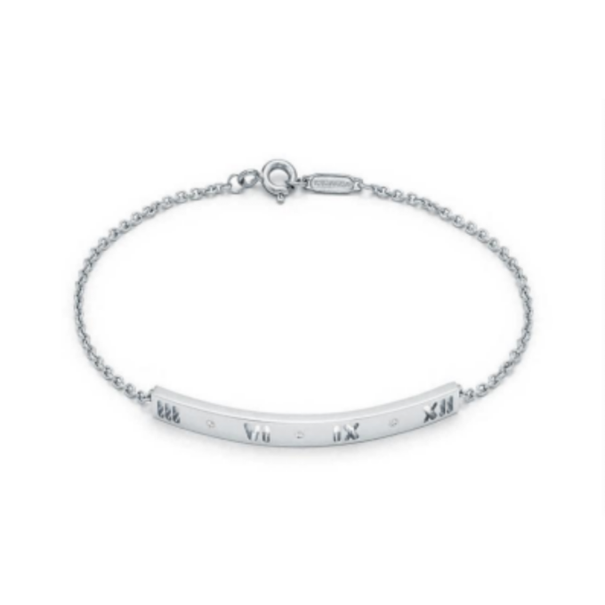 PULSEIRA ALGARISMO ROMANO TIFFA - PRATA 925