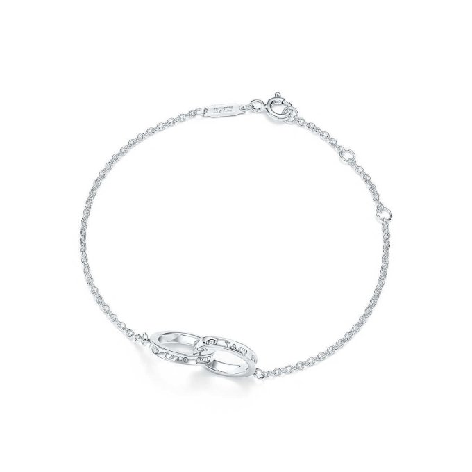 PULSEIRA ELO DUPLO TIFFA - PRATA 925