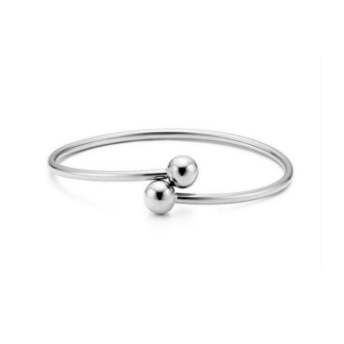 PULSEIRA ESFERAS TIFFA - PRATA 925