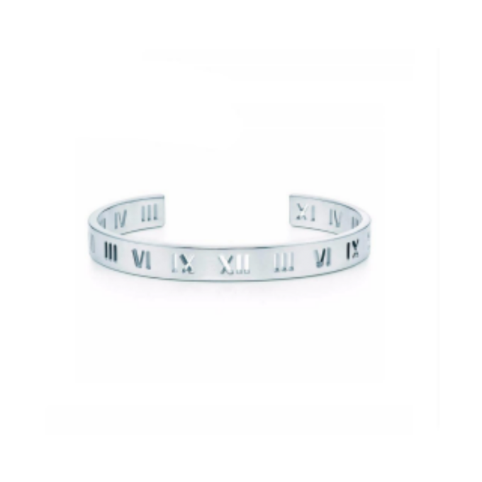 BRACELETE  ALGARISMO TIFFA - PRATA 925