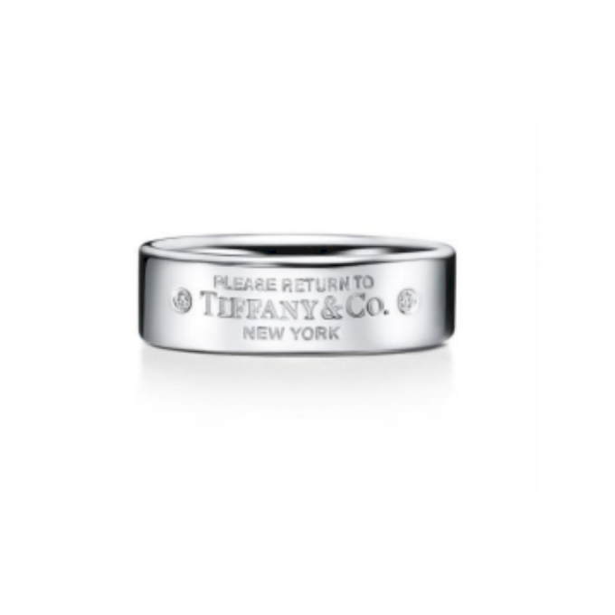 ALIANÇA TIFFA - PRATA 925