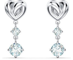 BRINCO CORAÇÃO LUXO SWA - BANHADA A PRATA 