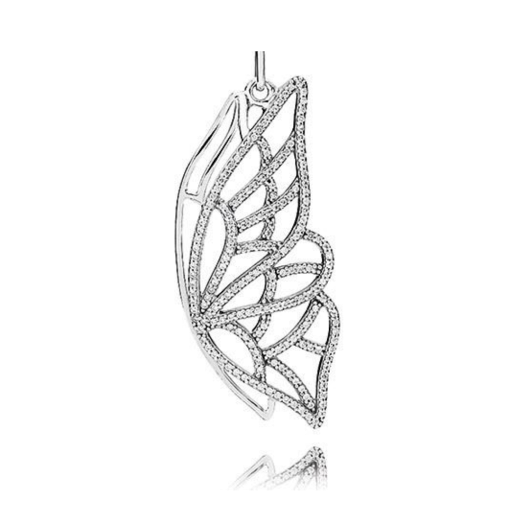 PINGENTE BORBOLETA PAN - PRATA 925