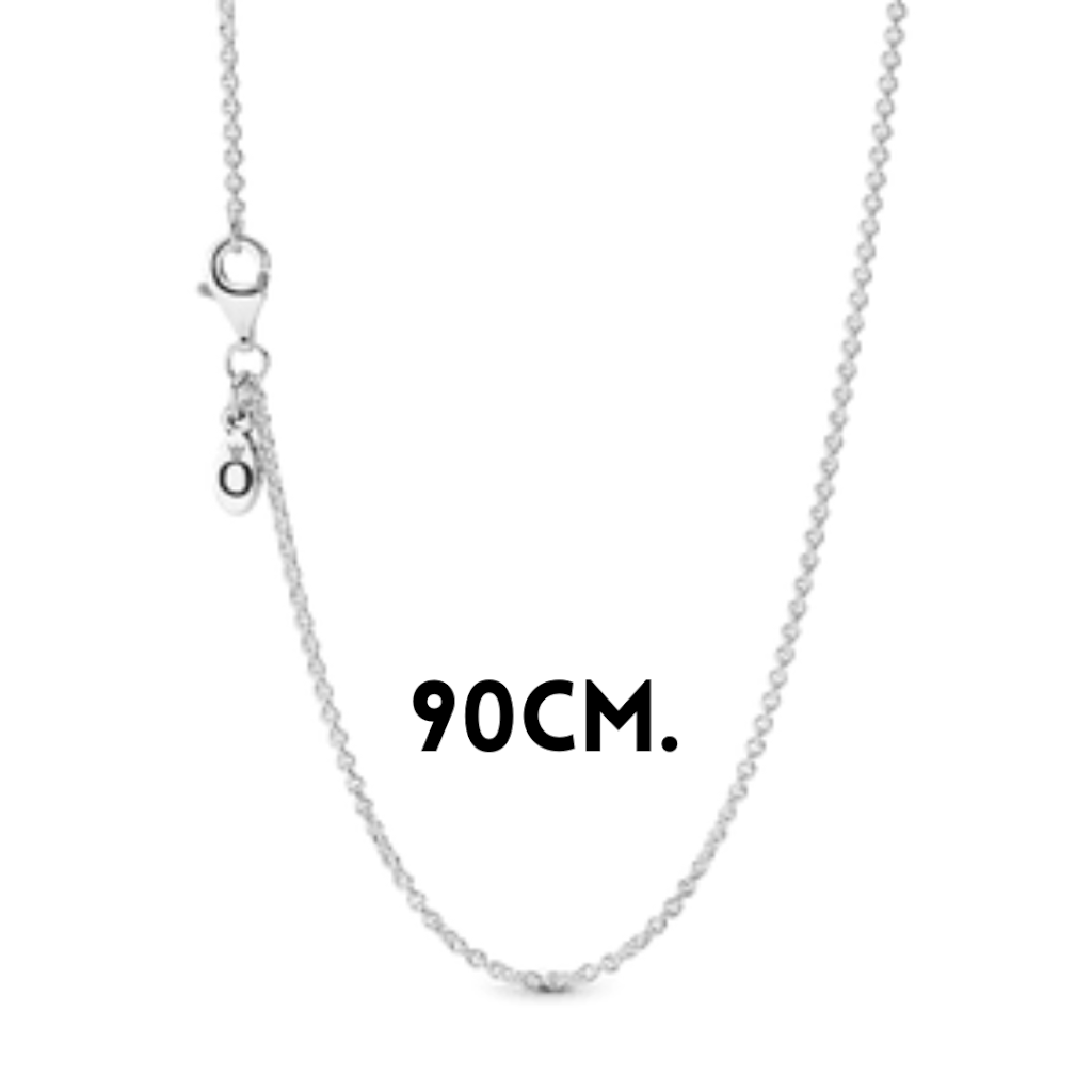 CORRENTE PAN 90CM - PRATA 925