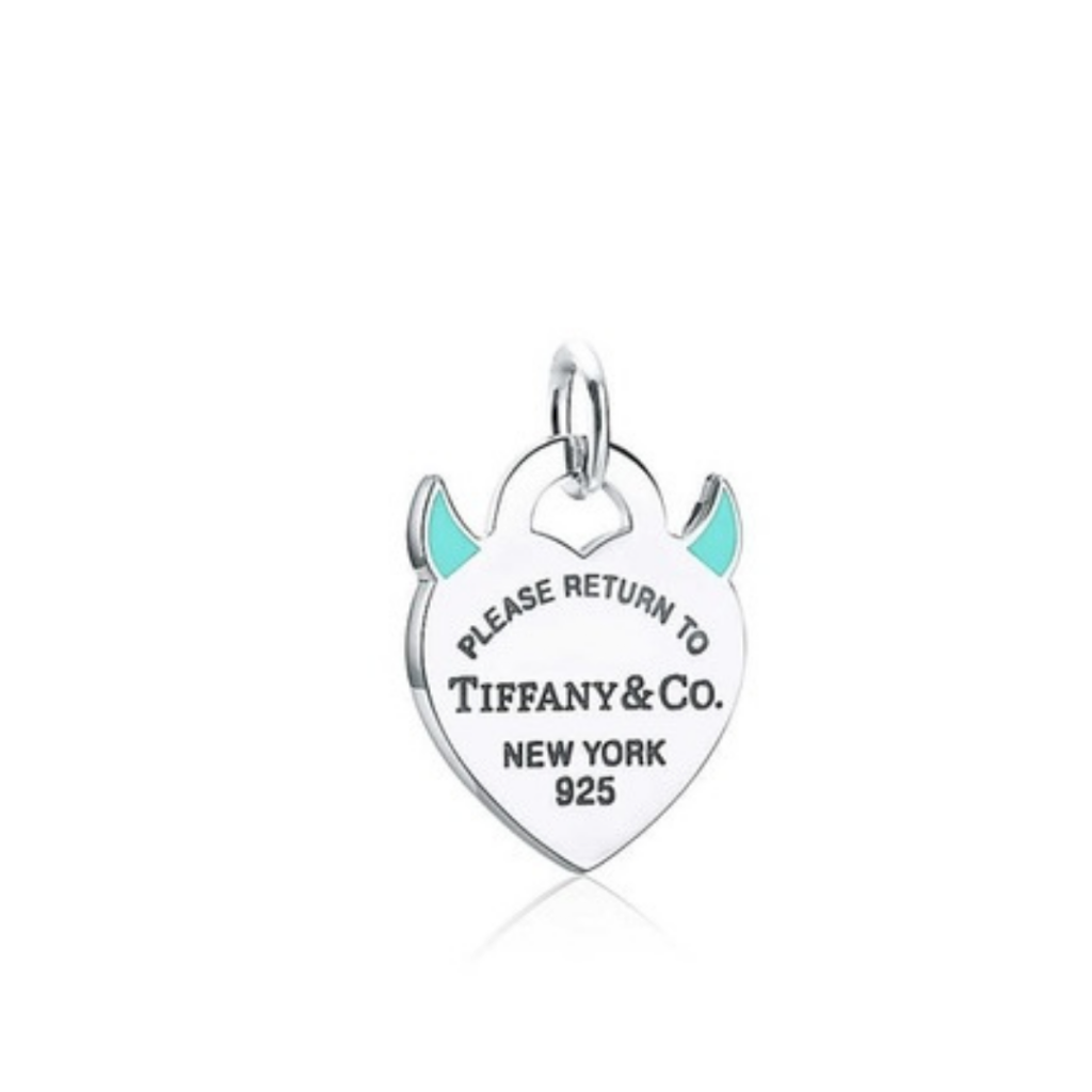 PINGENTE DEVIL TIFFA - PRATA 925