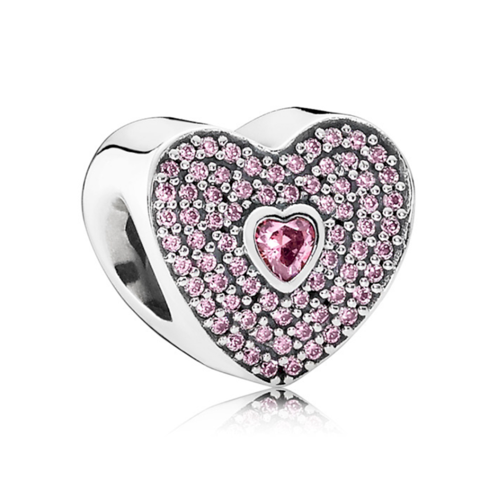 BERLOQUE CORAÇÃO HEART PAN - PRATA 925