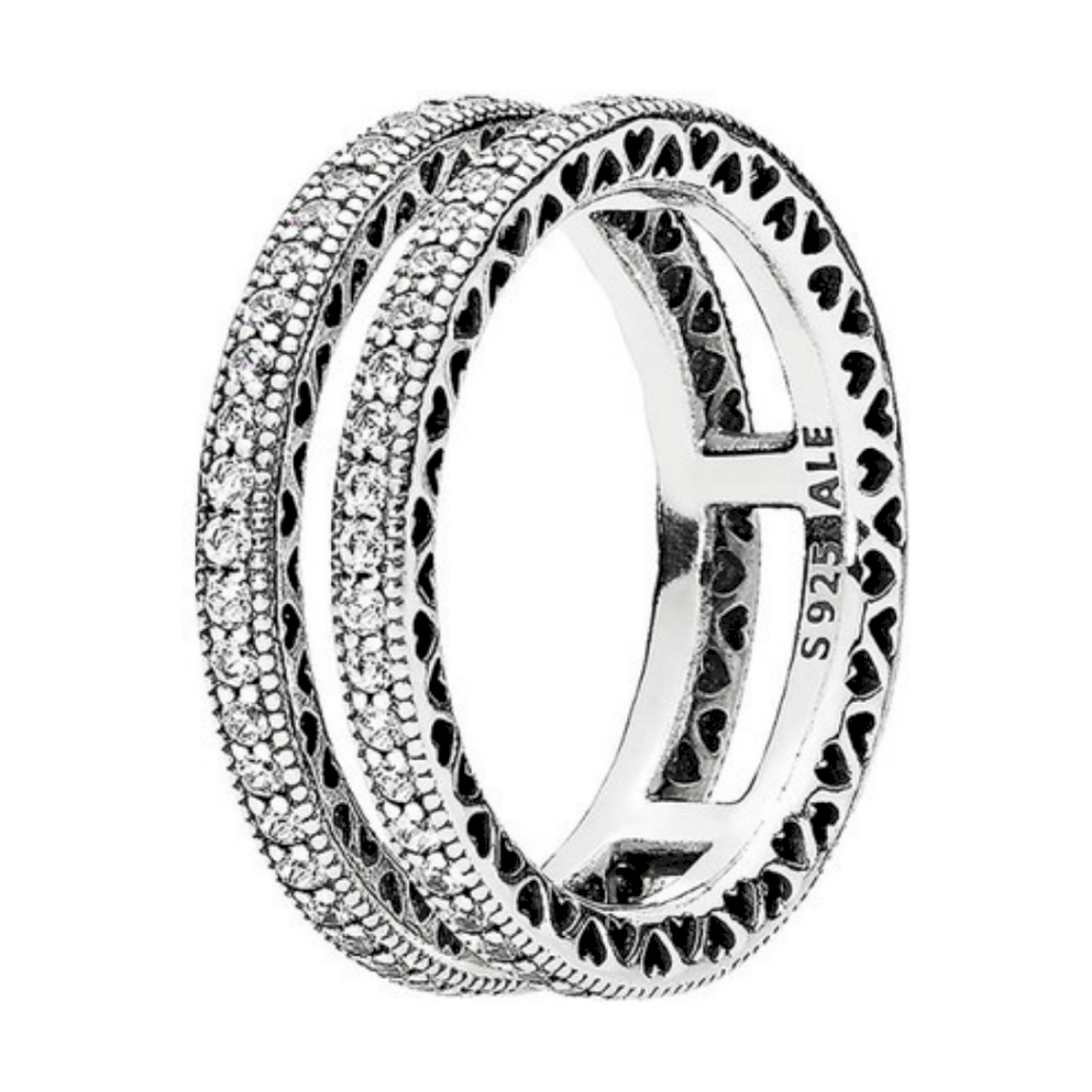 ANEL DUPLO PAN - PRATA 925