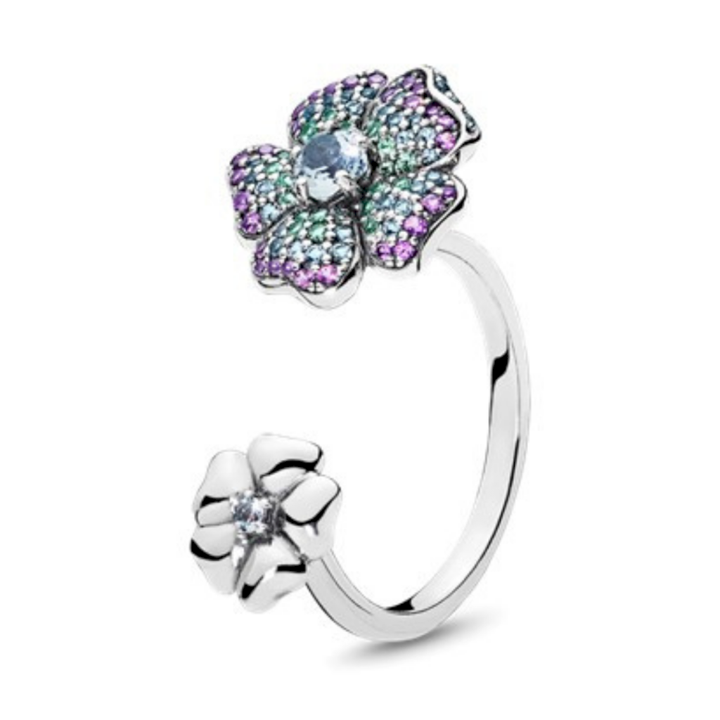 ANEL FLOWER PAN - PRATA 925