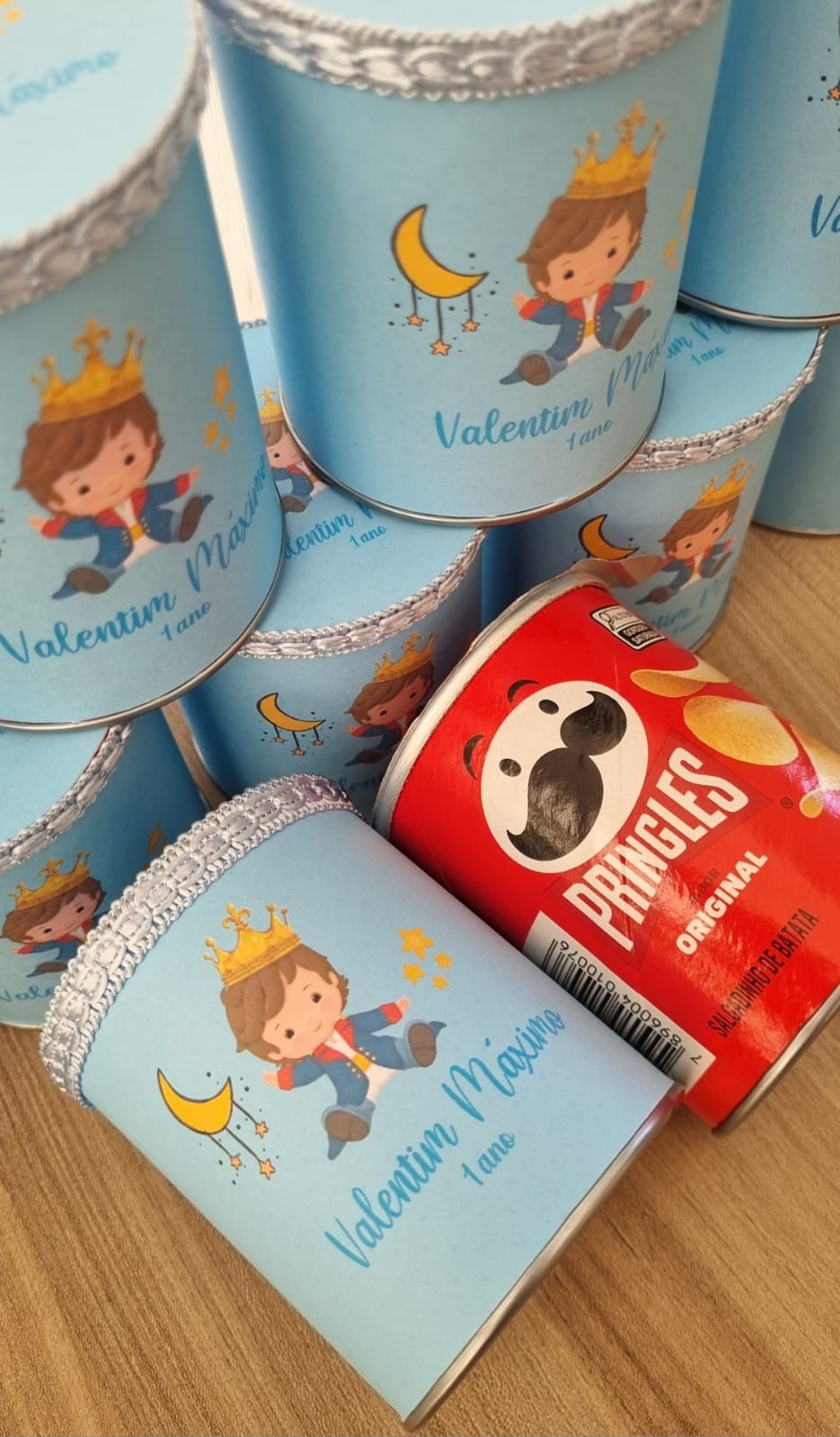 BATATINHAS PRINGLES PERSONALIZADAS 