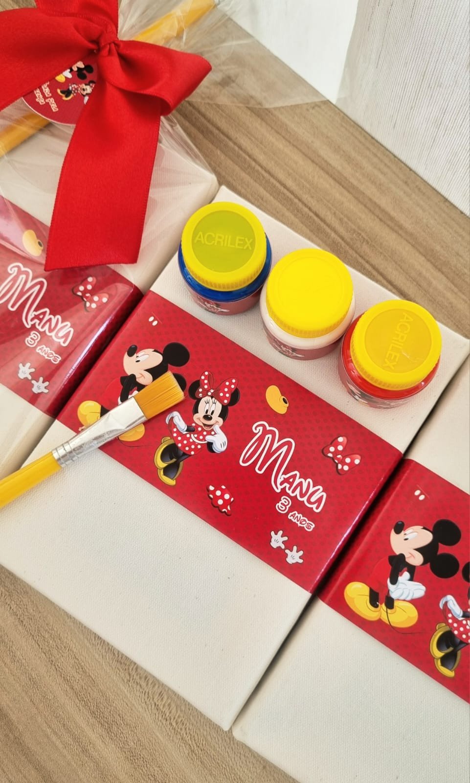 KIT PINTURA - TELA + GUACHÊ + PINCEL