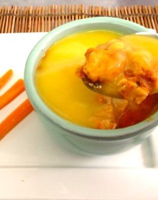 Escondidinho de Frango com Creme de Baroa (267 cal.)