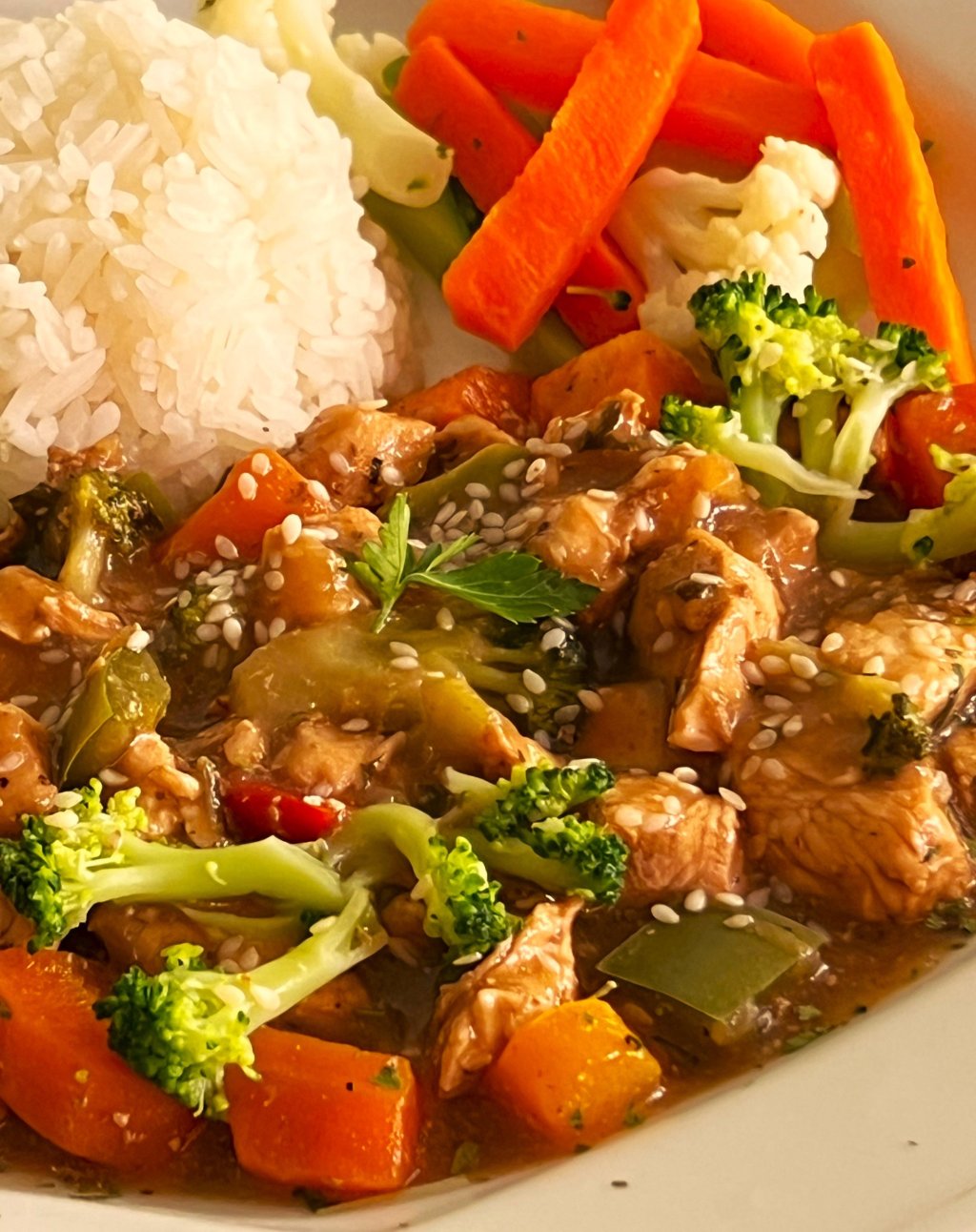 Frango Xadrez (269 cal.)